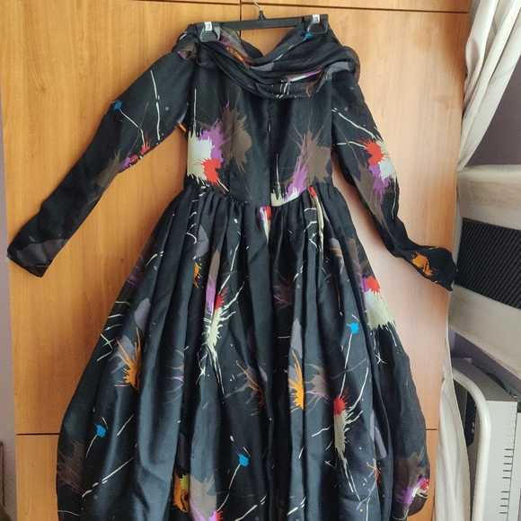 Women's cocktail dress - Picture 2 of 4